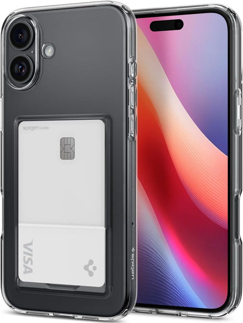 Spigen iPhone 16 PLUS Case Crystal Slot